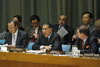Secretary-General, H.E. Mr.  Ban Ki-moon (left) and H.E. Mr. Srgjan Kerim (right), President of the sixty-second session of the United Nations General Assembly. 